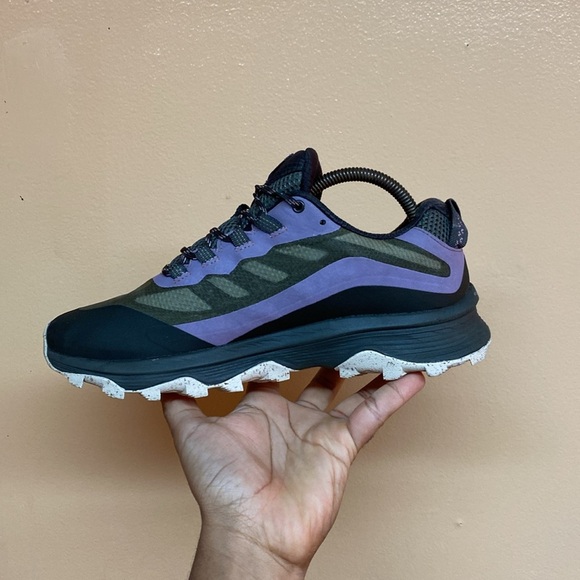 Merrell Moab Speed Floatpro Gore-Tex Trail Sneakers “Purple Green” - Picture 5 of 16